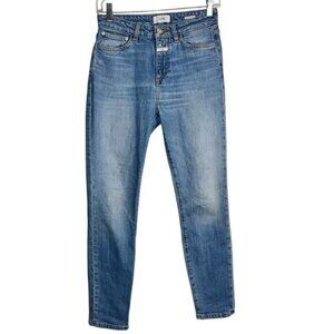 Closed Baker High Jeans Size 25 Made in Italy Candiani Denim High Rise Skinny